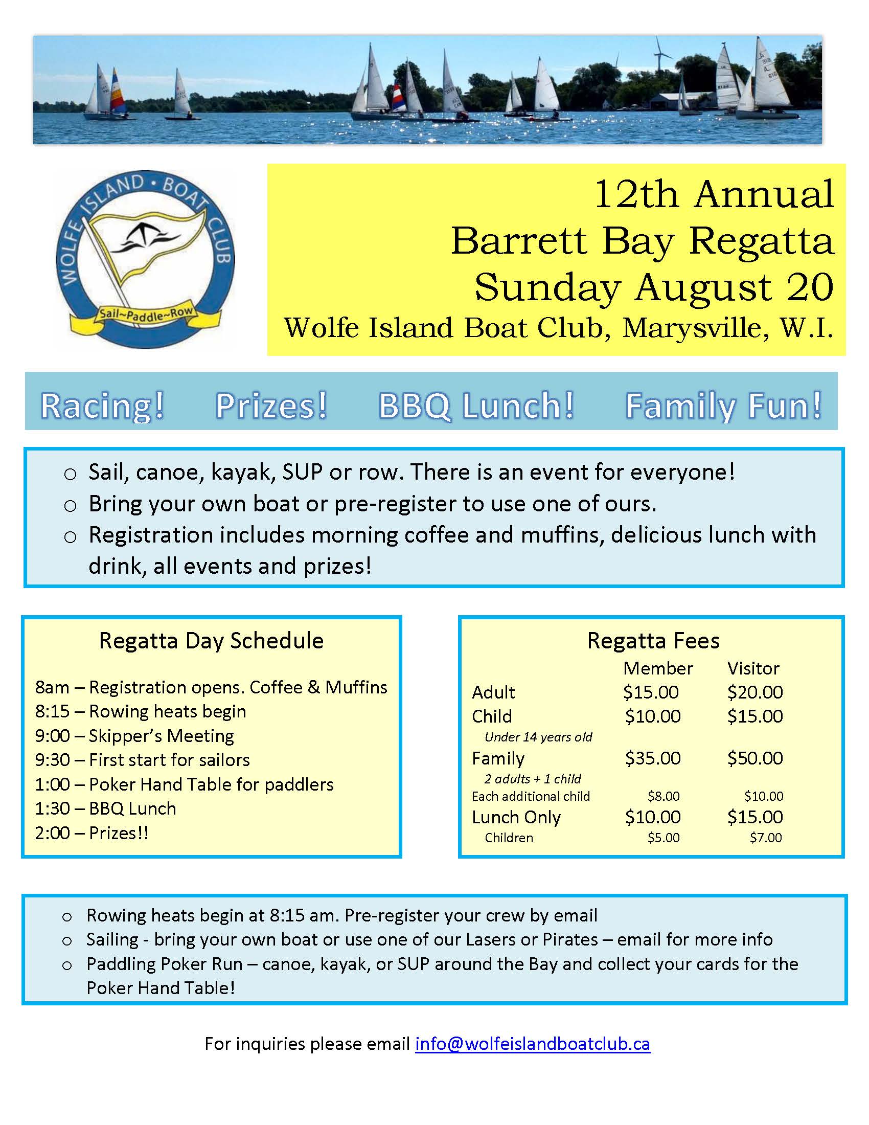 Regatta Poster 2017 Print 2